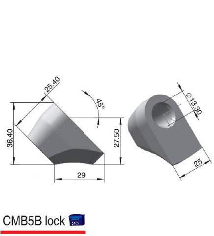 CMB5B lock
